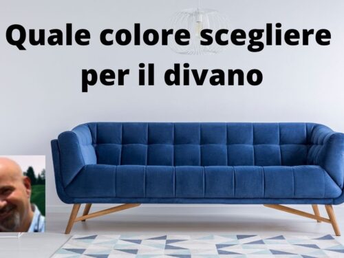 Come scegliere il colore del divano