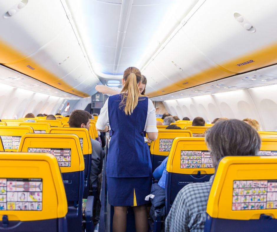 Cabina passeggeri Ryanair
